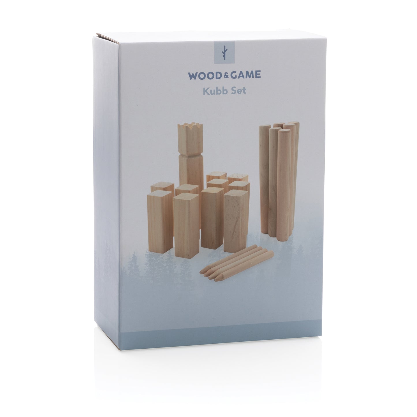 Houten kubb set